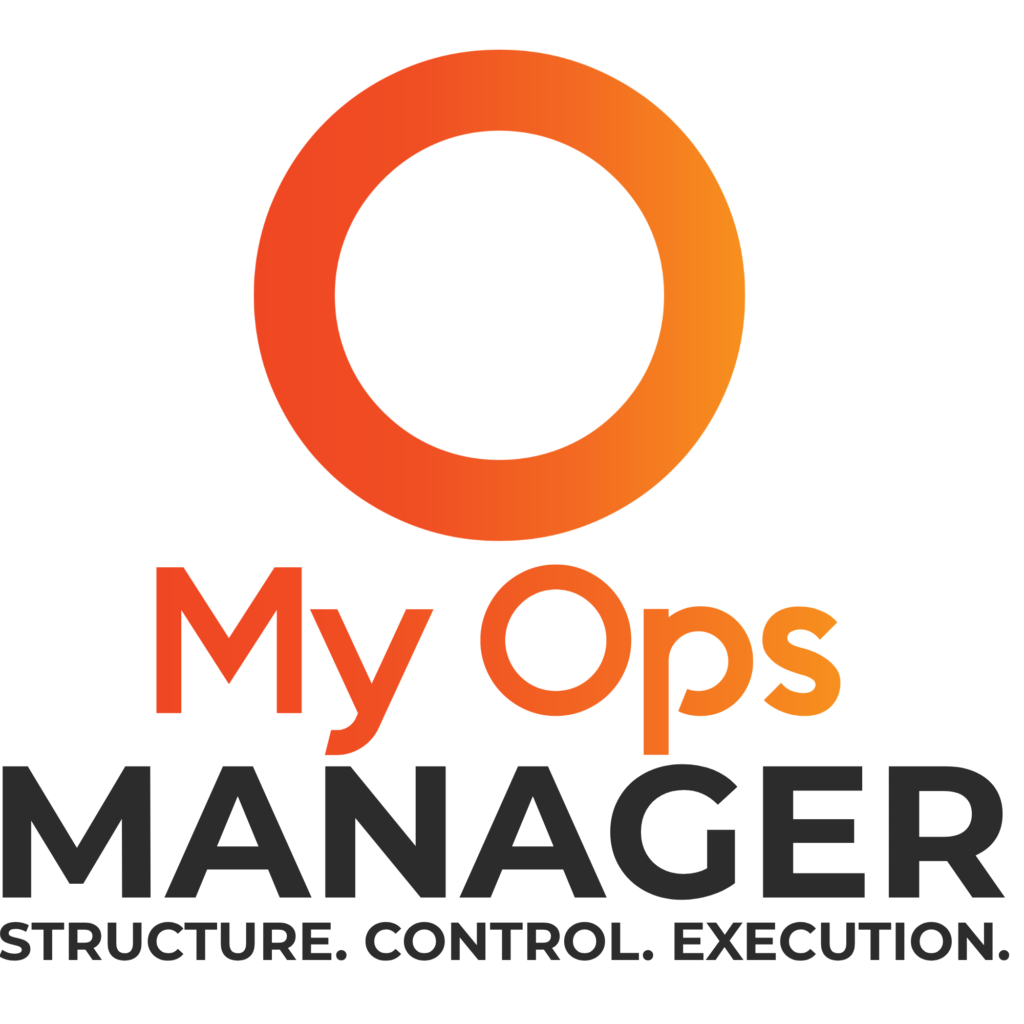 My Ops Manager logo - AI-powered business operations platform